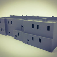 The Toad City Building T Gauge 1:450 Scale Detailed Design Open Windows