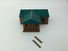 "The Outdoor Series" - Cabin #4 - Camping - Modeled in Color - N Scale 1:160