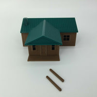 "The Outdoor Series" - Cabin #4 - Camping - Modeled in Color - N Scale 1:160