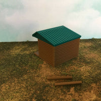 "The Outdoor Series"  Small Shelter - Camping Modeled in Color TT Scale 1:120