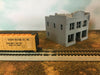 20th Century Town City OVAL TOP 2 Story Building- N Scale 1:160 3D Printed Model