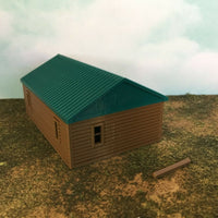 "The Outdoor Series" - Cabin #6 - Camping - Modeled in Color  OO Scale 1:76  3D