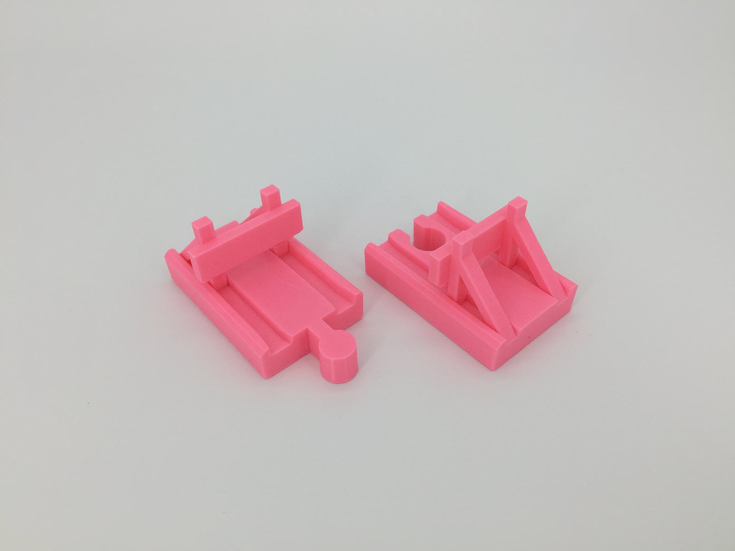 (2) Pack of Wooden Track Buffer Yard Bumpers for End of Track - Choose Color