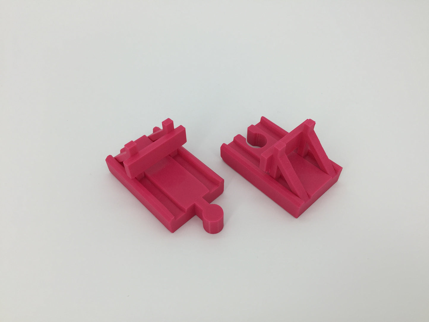 (2) Pack of Wooden Track Buffer Yard Bumpers for End of Track - Choose Color