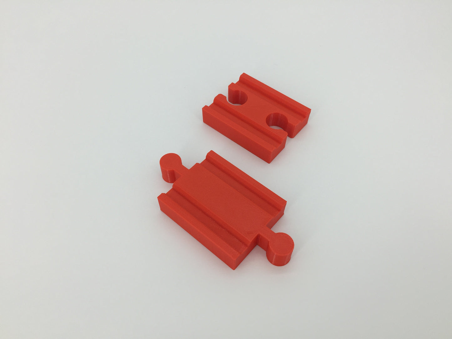 (2) Pack of Wood Track Adapters - Double Male & Double Female