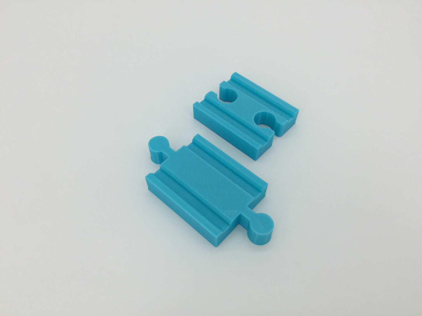 (2) Pack of Wood Track Adapters - Double Male & Double Female