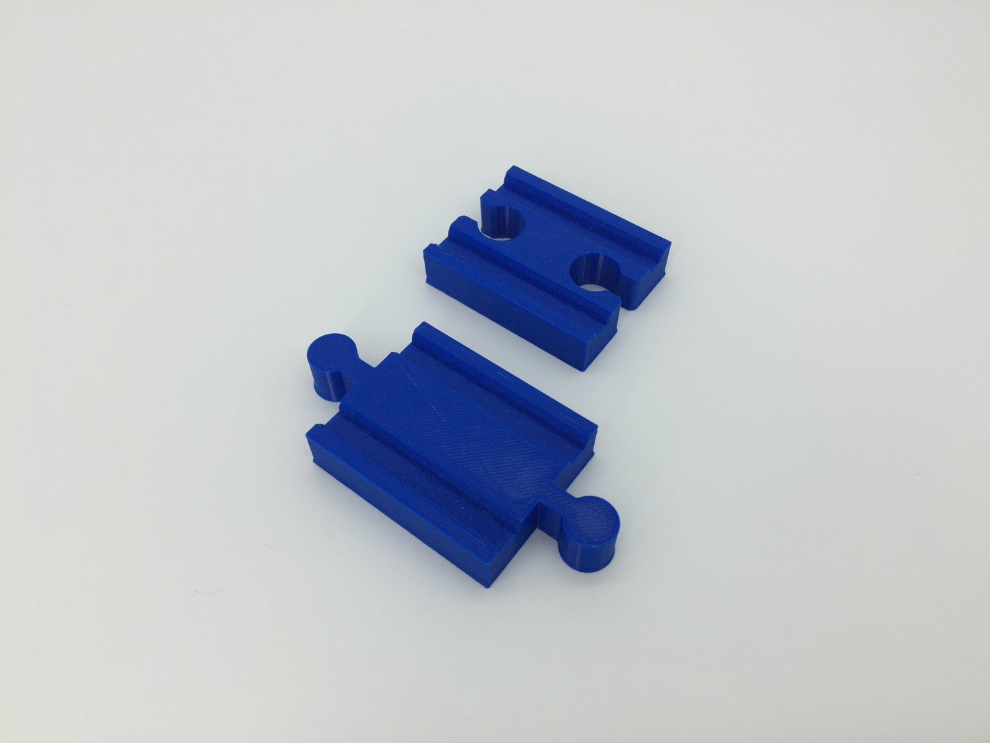 (2) Pack of Wood Track Adapters - Double Male & Double Female